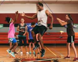 Apart from her interest in the entertainment industry she also actively participates in sports like soccer, volleyball and track and field.